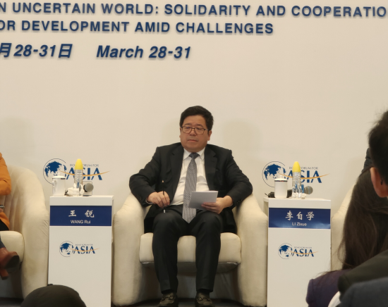 博鳌直击|中兴通讯李自学：现在建了240万5G基站，但5G网络不能空跑，一定要用