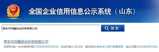 企业登记信息