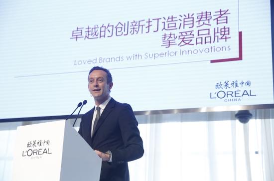欧莱雅中国全新首席执行官斯铂涵