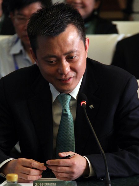 图为中国泛海控股集团有限公司董事,中国民生