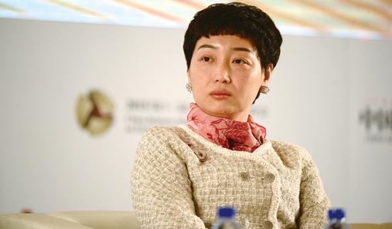 中国前首富黄光裕妻子杜鹃。图片来源 时代周报