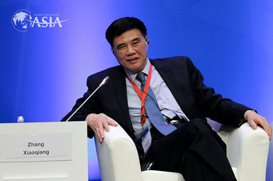 中国国家发改委原副主任、中国国际经济交流中心常务副理事长张晓强