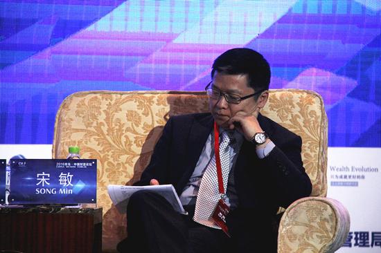 “2016青岛·中国财富论坛”于6月4日-5日在青岛召开。上图为香港大学中国金融研究中心主任宋敏。（摄影：李彦丽）