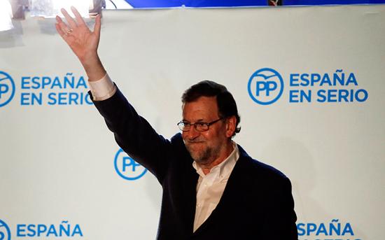 西班牙大选拉霍伊获胜 英退欧动荡下国民选择
