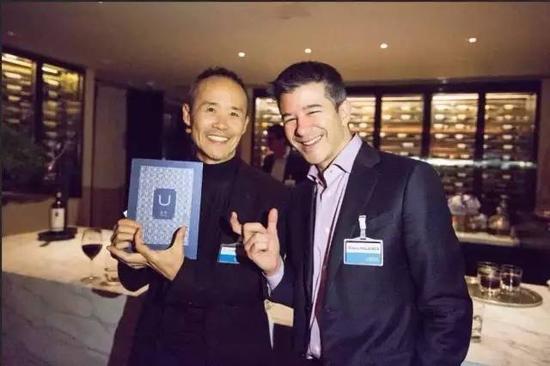王石与Uber创始人兼全球CEOTravis Kalanick