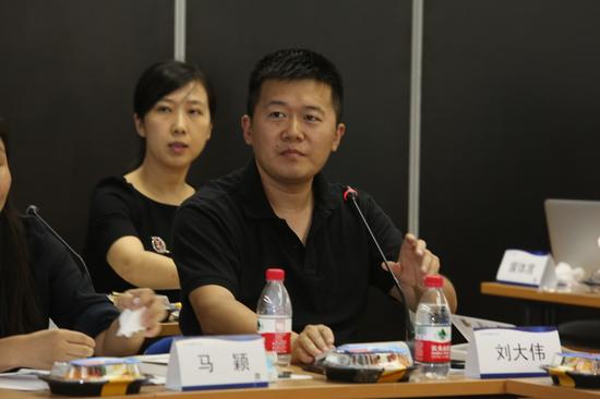 图为宜信公司高级副总裁刘大伟。