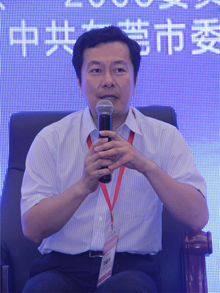 北京市委组织部人才工作处处长、市人力资源研究长刘敏华
