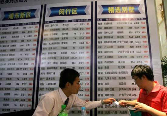 上海二手市场成交量再次冲高。 澎湃着新闻记者 史训锋 实习生 王浩然 资料图