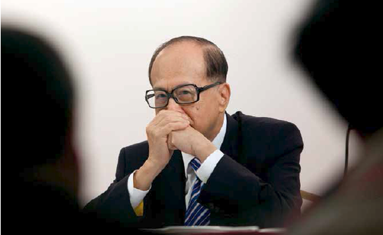 长实 李嘉诚 国资改革 李嘉诚失意香港地产.内地