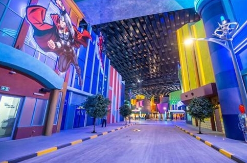 全球最大室内主题乐园迪拜开业 耗资10亿美元