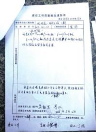 整改通知书。