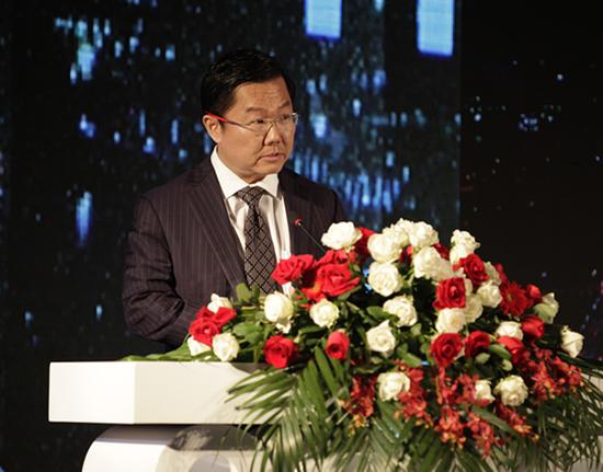 9月23日，由《博鳌观察》主办的2016博鳌观察金融创新峰会在京召开。图为新加坡金融管理局行长助理梁新松。