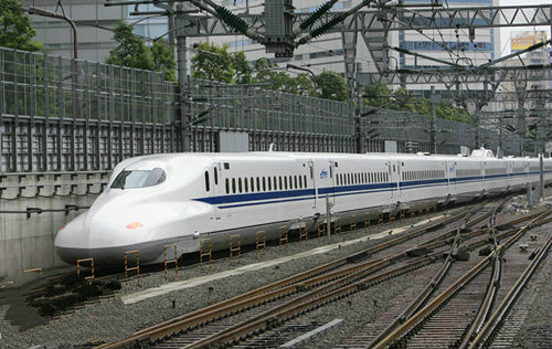 资料图片：日本新干线