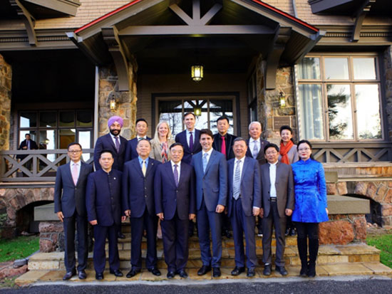 加拿大总理两月内两见中企俱乐部成员|加拿大|中国企业家俱乐部|特鲁多_新浪财经_新浪网