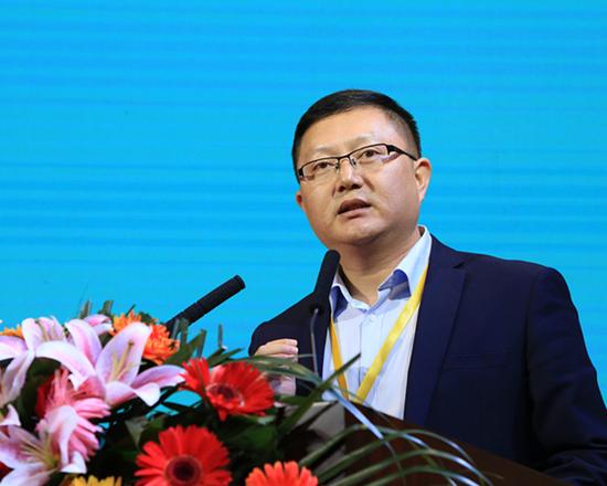 图为太和自在城股份有限公司副总裁鲍翊海。