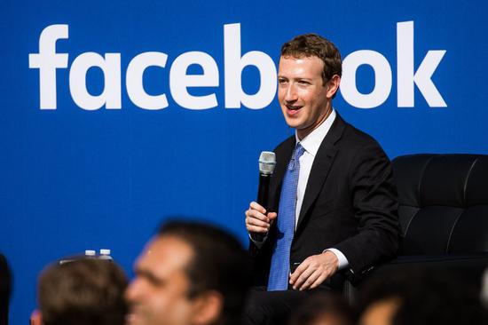 Facebook股价给力 扎克伯格一周狂赚16亿美元