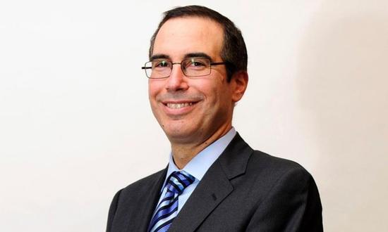 美国候任财长、高盛前CEO史蒂芬-姆钦（Steven Mnuchin，新浪美股 资料图）