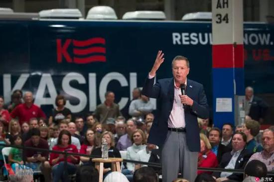 ▲John Kasich。圖片來源：東方IC
