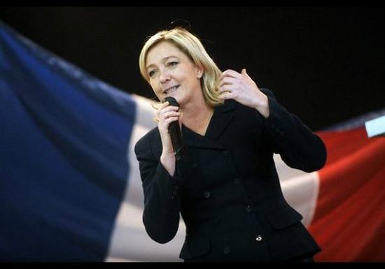 勒庞支持率上升 欧盟官员称法国退欧将是自杀