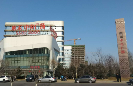 泰禾中央广场商住项目。肖莎 摄