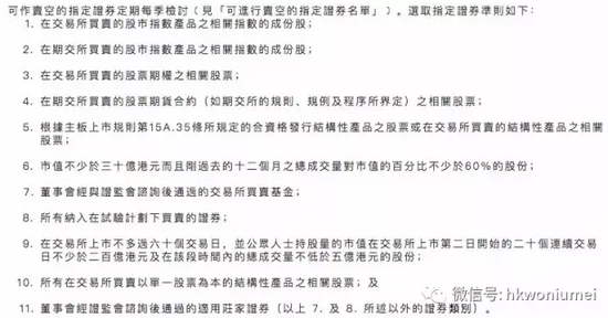 港交所会按季度审视可沽空名单，但是最近一次再更新可能要等到五月初了，所以，空头此刻高唱：我的心在等待，在呀在等待。