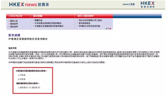 手把手教你查询沪港通和深港通持股资料|港股