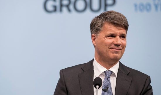 宝马集团董事长科鲁格在2017宝马年会