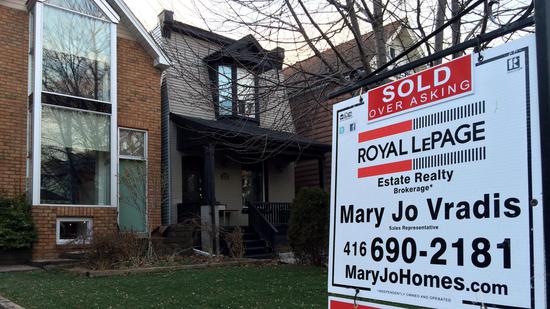 多伦多3月房价暴涨33% 或效温哥华对外国人征