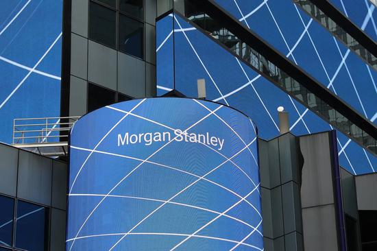 摩根士丹利股价本月截至周二上涨9%。