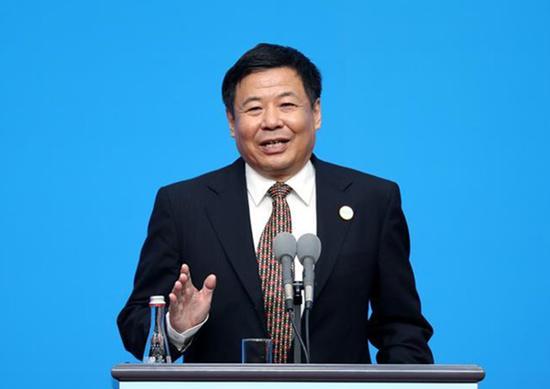 中国财政部副部长朱光耀（资料图片）。新华社记者陈建力摄