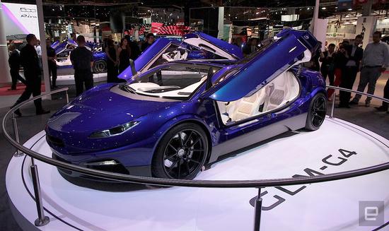GLM G4超豪华跑车（图片来源：Engadget）