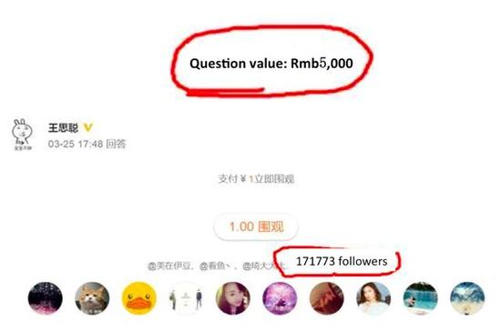 图17 微博问答，来源：新浪微博