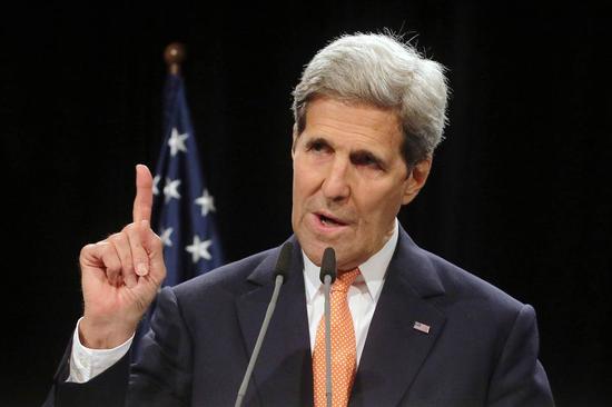 美国前国务卿约翰-克里