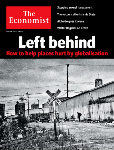 图为《经济学人》杂志封面
