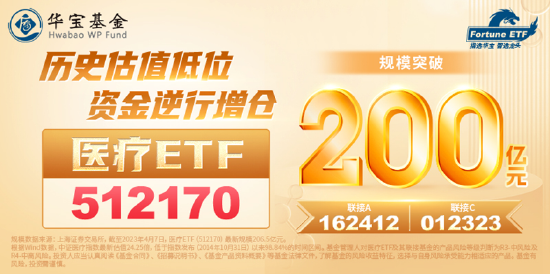 大象起舞涨停，沪指盘中暴拉！主力猛攻医疗，顶流ETF份额新高！机构游资联手布局，国防军工ETF大涨超2%