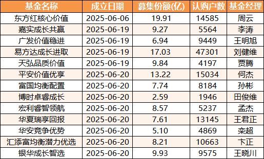 数据来源:Wind 基金公告