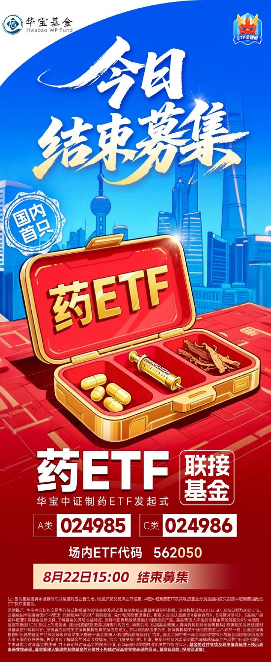 创新药为矛,中药为盾!国内首只“药ETF”联接基金今日结募 第1张 创新药为矛,中药为盾!国内首只“药ETF”联接基金今日结募 第1张