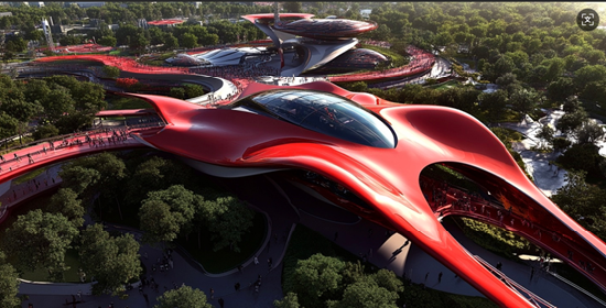 法拉利世界娱乐综合体项目概念方案图
