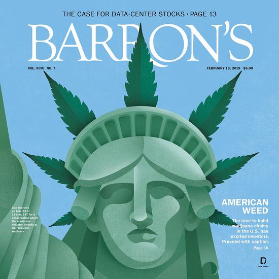 图为《巴伦周刊》杂志封面