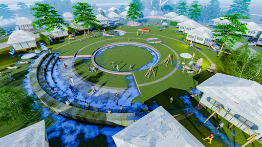 飞向人马座-启航营地项目示意图