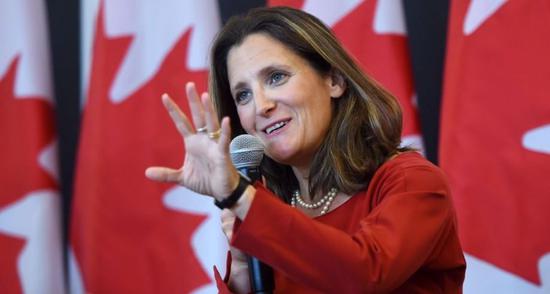 加拿大外长Freeland:美国的钢铝关税与Nafta无