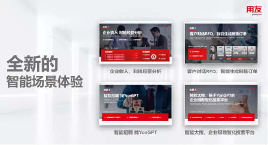 用友企业服务大模型YonGPT，赋能财务、人力、业务智能化