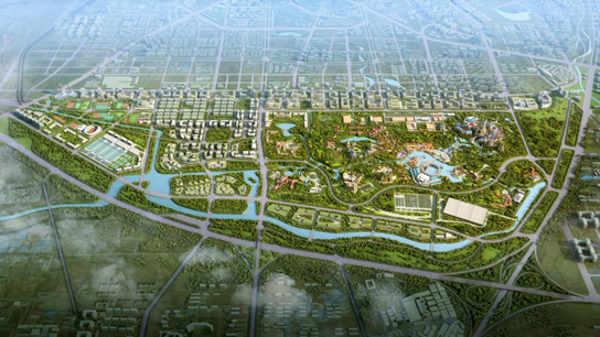 文化旅游区全景图