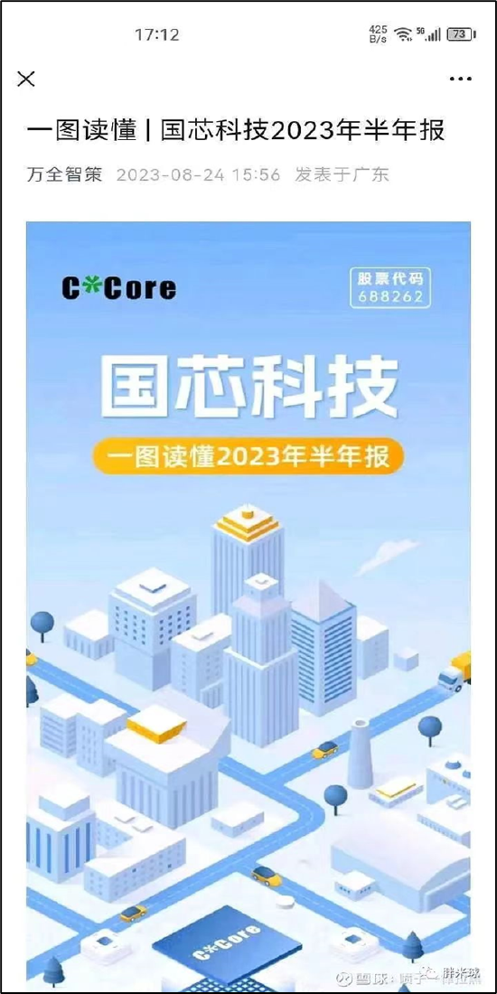 国芯科技业绩疑被提前泄露？上市一年后业绩暴雷毛利率预付款均“异常”