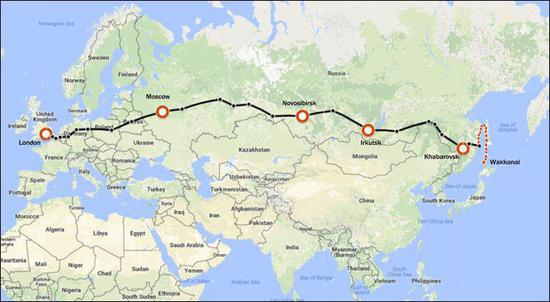 俄媒:日本将通过俄西伯利亚大铁路运送货物