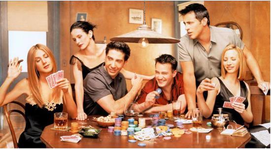 (《老友记》剧照,图片来源网络)