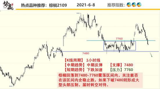势赢交易6月9日热点品种技术分析