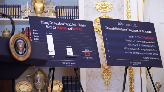 特朗普宣布与礼来、诺和诺德达成协议:大幅降低减重药物价格,并将部分药物纳入联邦医疗保险覆盖范围