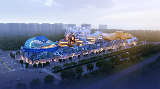 火星人居科幻城项目概念方案图