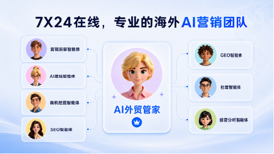 微盟外贸（WeimobTrade.ai）推出AI外贸管家，让企业拥有一支专业的AI外贸营销团队